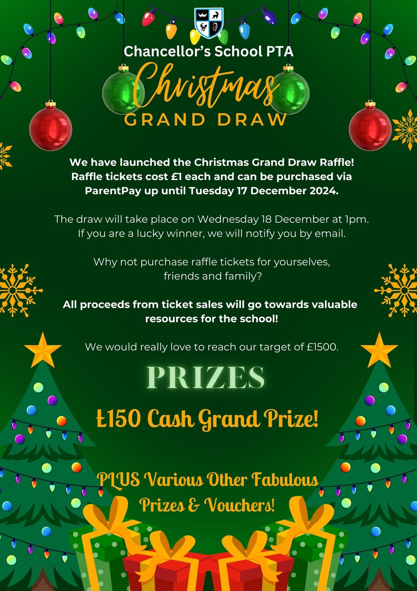 Raffle Launch Flyer